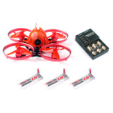 Snapper7 Brushless Whoop Racer Drone BNF with FPV Watch Micro 75mm FPV Racing Quadcopter Crazybee F3 Flight Control Flysky/Frsky RX