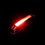 GUB M-39 Bicycle Light Red Blue Mixed Color Lamp Rechargeable LED USB Mountain Bike Tail Light Taillight Safety Warning Bicycle Rear Light Night Riding Warning Lights