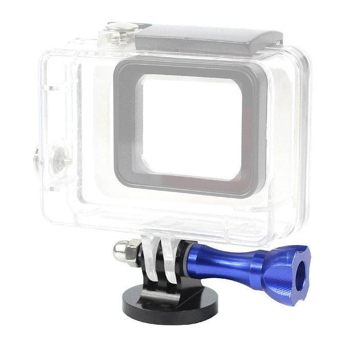 OEM Aluminum Nut parts CNC Aluminium Tripod Mount Adapter for GoPro HD Hero2 Hero 3