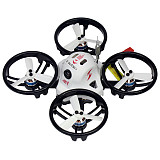 KINGKONG LDARC ET125 PNP Brushless FPV Racing Drone RC Mini Quadcopter with FRSKY Receiver FPV Watch
