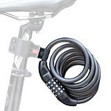 GUB SF-31 5-Digit Bicycle Combination Lock Mountain Bike Security Lock Alloy Steel Cable 1.2m Anti Theft Bicicle Password Lock