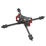 JMT LHX 218 218MM Wheelbase Frame Kit 5MM Split Rack Carbon Fiber CF For DIY FPV Racing Drone Quadcopter
