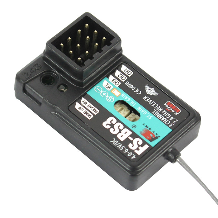 Flysky FS-BS6 FS-BS3 FS-BS4 Receiver with Gyro Stabilization System for Flysky FS-IT4S/ FS-GT5 Remote Control