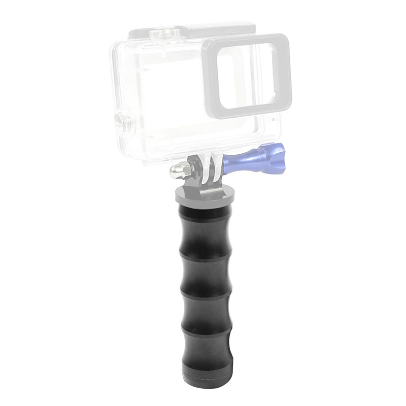 BGNing 1/4  Tripod Mount CNC Handle Hand Grip Diving Monopod Stick for Underwater Stabilizer Tray Rig for GoPro13 XiaoYi Action Cameras