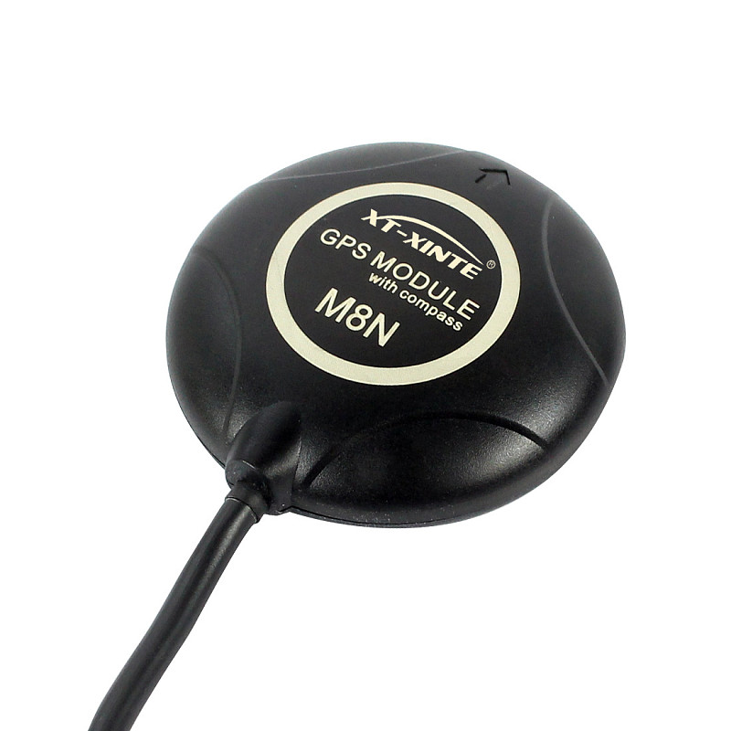 XT-XINTE Mini M8N GPS Module NEO-M8N GPS for APM 2.6/2.8 & PIX PX4 2.4.6 Flight Controller DIY RC Drone F18544