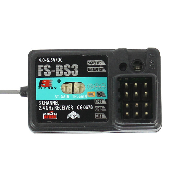 Flysky FS-BS6 FS-BS3 FS-BS4 Receiver with Gyro Stabilization System for Flysky FS-IT4S/ FS-GT5 Remote Control