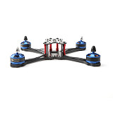 FORESTER 210MM Wheelbase FPV Frame Kit Carbon Fiber CF Rack WIth 4 Motors for DIY FPV Racing Drone Quadcopter Aircraft