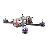 FORESTER 210MM Wheelbase FPV Frame Kit Carbon Fiber CF Rack WIth 4 Motors for DIY FPV Racing Drone Quadcopter Aircraft