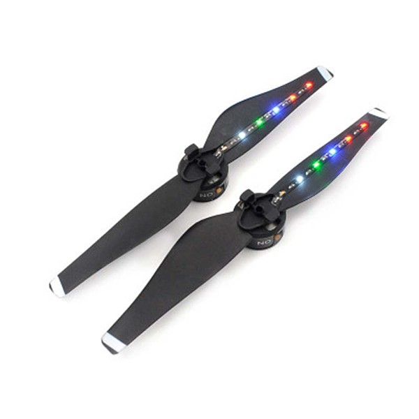 STARTRC LED Flash Paddle Propellers Light Flashing USB Charging Props Quick Release Blades For DJI Mavic AIR FPV Drone