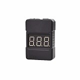 BX100 1-8S Lipo Battery Voltage Tester/ Low Voltage Buzzer Alarm/ Battery Voltage Checker with Dual Speakers