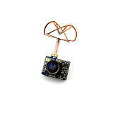 5.8G 25mW 32CH Mini Tiny AV Transmitter TX with 520TVL Camera for DIY Indoor Brushed Racing Drone FPV  FX797T