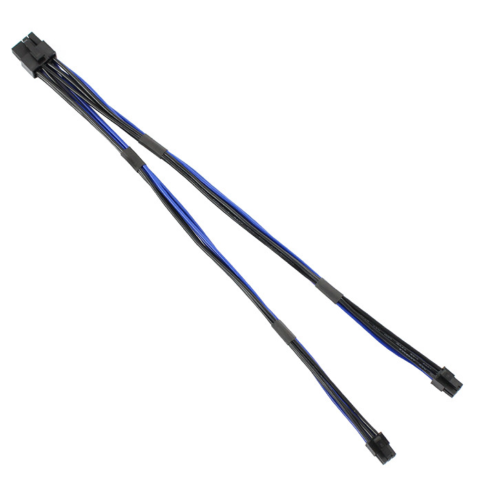 Dual Mini PCI-E 6Pin 6P to Standard PCIE 8Pin 8P Video Graphics Card Cord Power Cable for Apple Mac G5 for Mac Pro Accessories