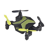 Attop XT-2 Portable Selfie Drone Mini Foldable RC Drone for Beginners and Kids One Key Take OFF WIFI FPV Altitude Hold Quadcopter 30W Wifi Version/ Standard No Camera Version (Green, No Camera)