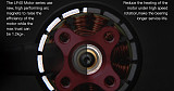 T-Motor T Motor LF40 2305 2450KV RED Brushless Motor RC Drone FPV Racing Multi Rotor
