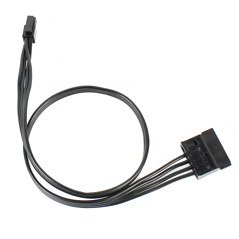 XT-XINTE PC Power Supply Cable Mini 4 Pin to SATA SSD for Lenovo M410 M415 M425 B415 M610 M710 M4200R Motherboard 4P to 1 / Turn 2 SATA