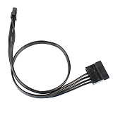 XT-XINTE PC Power Supply Cable Mini 4 Pin to SATA SSD for Lenovo M410 M415 M425 B415 M610 M710 M4200R Motherboard 4P to 1 / Turn 2 SATA