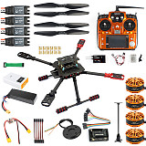 DIY GPS Drone 2.4Ghz AT10 X4 560mm Umbrella Foldable FPV Quadcopter 4-Axis ARF APM Unassemble