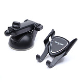 GUB 360° Rotation Universal Smartphone Car Mount Holder, Cell Phone Adsorption Holder Phone Clamp Stand