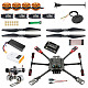 DIY GPS Drone X4 460mm Umbrella Foldable RC Quadcopter 4-Axis ARF Unassemble APM2.8 FPV Aircraft With Gimbal
