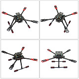 DIY GPS Drone 2.4Ghz AT10 X4 560mm Umbrella Foldable FPV Quadcopter 4-Axis ARF APM Unassemble
