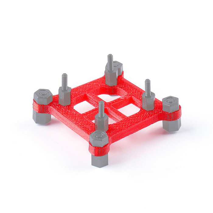 JMT 3D Printed Printing TPU Flight Control VTX Hole Conversion Board 20*20 M2 To 30.5*30.5 M3 for DIY FPV Racing Drone Quadcopter
