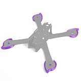 JMT 3D Printed Printing TPU Integrated Motor Seat Protection Frame + Cushion for iFlight iX5/XL5/XL6/XL7/XL8 V3 Frame DIY FPV Racing Drone Quadcopter