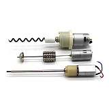 Feichao Long Shaft Reducer Motor Set 3 in 1 Mini Motor DIY Electric Toy Accessories