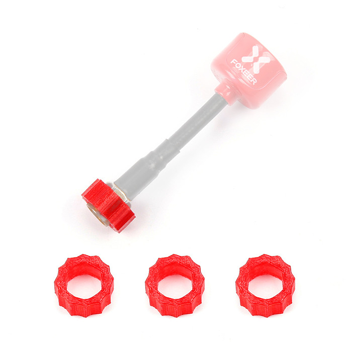 JMT 10pcs 3D Printed Printing TPU SMA Antenna Wheel Anti-skid Tightening Wrench Handwheel for DIY FPV Racing Drone Quadcopter