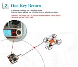 JJRC H12C 2.4G 4CH 6-Axis RC LED Quadcopter Drone Helicopter With 300M Remote Distance Can Choose HD 5MP Camera