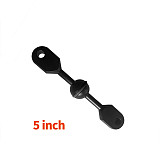 BGNing Aluminum Alloy Dual Flat End Ball Arm Connecting Bracket Extension Rod For Camera Fill Light Underwater Photography