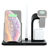 FCLUO Split 3-in-1 Fast Wireless Charger N35 Bracket Applicable to Mobile Phone Apple Headset Watch