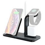 FCLUO Split 3-in-1 Fast Wireless Charger N35 Bracket Applicable to Mobile Phone Apple Headset Watch
