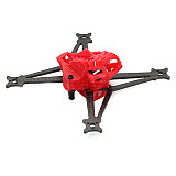 Happymodel Sailfly-X FPV Racing Drone Quadcopter Frame Kit 105mm Wheelbase Rack 3D Printed TPU Canopy Battery Holder