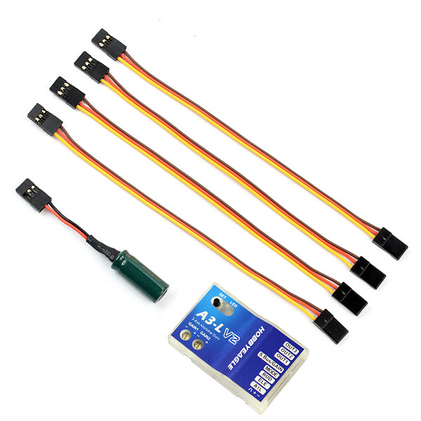 F14118 Eagle A3-L Aeroplane Flight Controller Stabilizer System 3-Axis Gyro for RC Airplane Fixed-Wing Copter