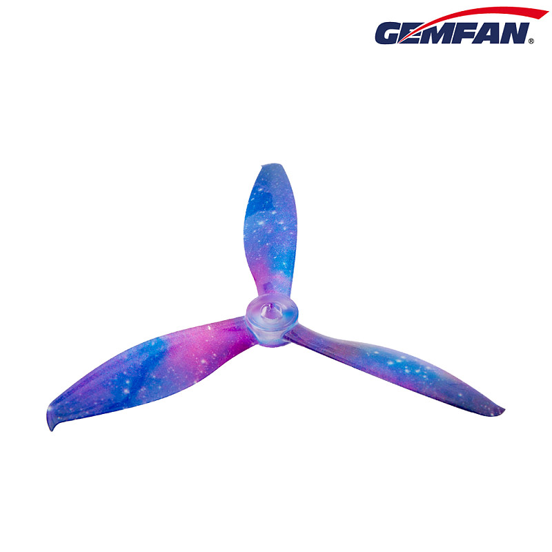 GEMFAN 5043 5inch 3 blade CW CCW Propeller Starry Sky Star Prop Compatible Xing Camo 2207 Brushless Motor for DIY RC Drone FPV Racing Multicopter