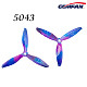 GEMFAN 5043 5inch 3 blade CW CCW Propeller Starry Sky Star Prop Compatible Xing Camo 2207 Brushless Motor for DIY RC Drone FPV Racing Multicopter
