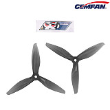 GEMFAN 5144 5inch Tri-blade/3 blade Propeller 5mm Hole PC Props Compatible 2205-2306 Brushless Motor for DIY RC Drone FPV Racing Multicopter
