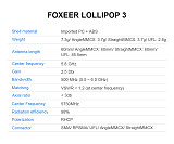 Foxeer 5.8G Lollipop 3 Omni Antenna 2.5DBi 2pcs SMA-RHCP FPV Antenna for FPV Racing Drone