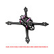 HGLRC VX145 145mm Wheelbase 3mm Arm Carbon Fiber Frame Kit FPV Rack for DIY FPV Racing Drone Quadcopter 11XX 13XX 14XX Motor Accessories