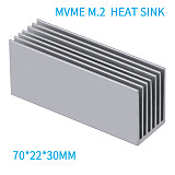 XT-XINTE Aluminum Alloy NVMe M.2 SSD Heatsink Cooling Heat Dissipation M2 Solid State HDD Hard Drive Radiator Cooler for SSD Adapter