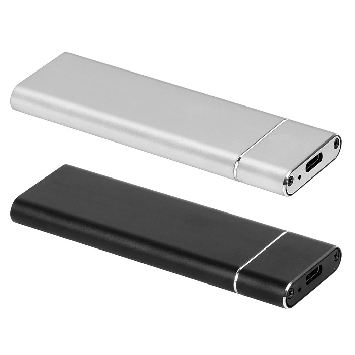 XT-XINTE USB 3.1 to M.2 NGFF SSD Hard Disk Box Adapter Card HDD Enclosure Case USB to Type-C Cable for 2230/2242/2260/2280 m2 SATA SSD