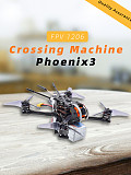 GEPRC Phoenix3 GEP-PX3 140mm Wheelbase F4 FC 3 Inch FPV Racing Drone PNP BNF W/ RunCam Micro Swift Camera VTX 1206 4500KV Motor