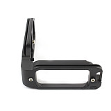 BGNing CNC Aluminum Alloy Professional Fast Loading L Bracket Mount Quick Release Plate for Nikon D850 Camera Photography Accessories