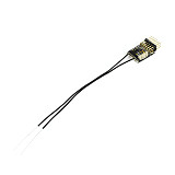 FrSky RX6R 6/16 Telemetry Receiver Designed for Gliders Ultra Small and Super Light 6 PWM Output