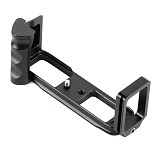 BGNing L Type Vertical Quick Release Plate Camera Stabilizer QR Board Bracket Mounting Adapter for Fujifilm Fuji X-E1 X-E2 Photography