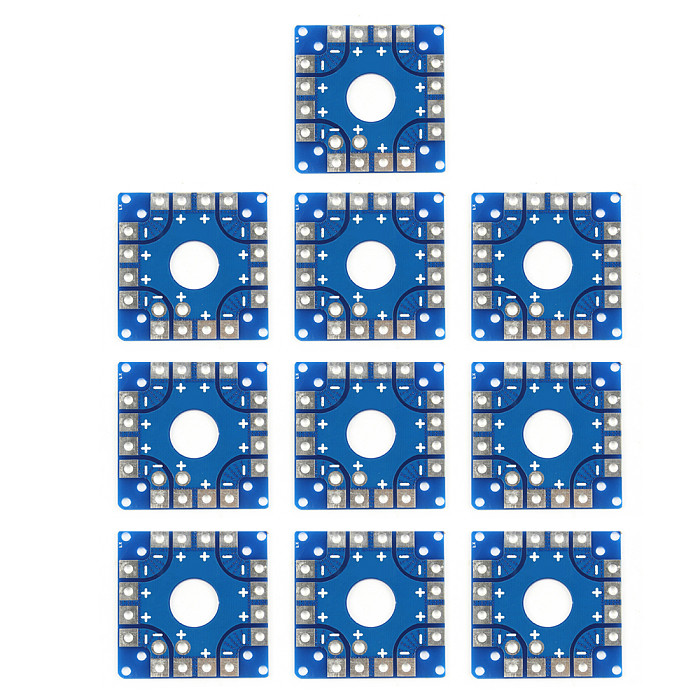 F04997-10 10pcs MK KK Multi-Copter Power Battery to 8 ESC Connection Board For Multi Quad Hexa Copter UFO