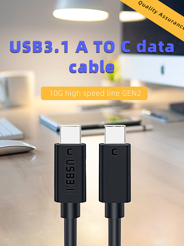 JEYI USB3.1 C TO C Charging Cable 10G High-Speed Line GEN2 TYPEC to type-c /Type-C to Type-A Dataline for Type C Device