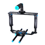BGNing Aluminum Alloy ABS Camera Video Cage Film Movie Making Kit DSLR Cage & Handle Grip & Rod for Canon 5D2 700D 650D for Nikon D7200