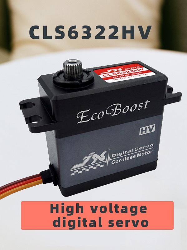 JX Servo CLS6322HV 21kg High Torque Metal Shell Metal Tooth High Pressure Digital Hollow Cup Servo for Drone RC Car RC Boat Robort