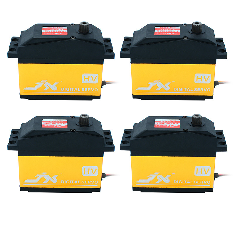 JX Servo PDI-HV2060MG 60KG Super Torque Digital Gasoline Servo 180 Degrees Arm Digital Servo